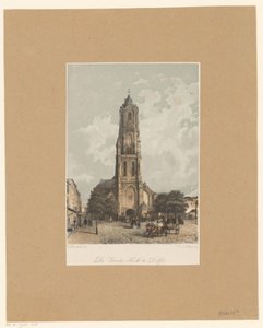 Ansicht der Nieuwe Kerk in Delft