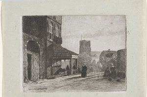 Ansicht der St.-Martins-Kirche in Woudrichem