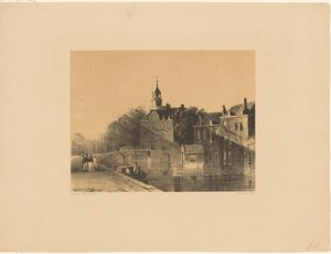 Stadtansicht mit Kanal