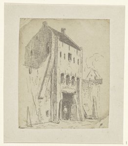 Steigerpoort in Leerdam von Jan Weissenbruch