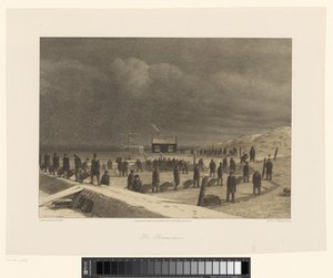 Zandafgraving in de duinen bij Den Haag von Jan Weissenbruch