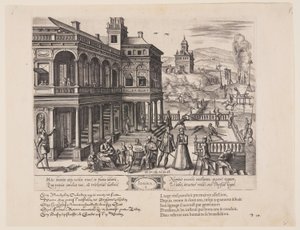 Ionica, aus Theatrum Vitae Humanae (Die Lebensalter des Menschen)