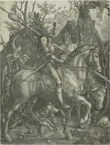 Ritter, Tod und Teufel von Jan Wierix