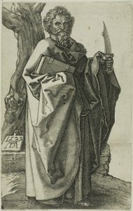 Heiliger Bartholomäus von Jan Wierix