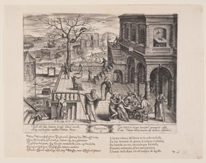 Tuscana, aus Theatrum Vitae Humanae (Die Lebensalter)