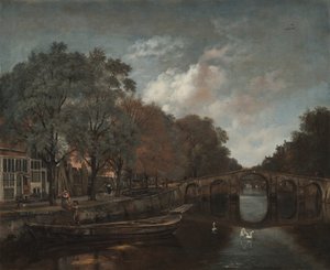 Herengracht, Amsterdam, ca. 1661 von Jan Wijnants