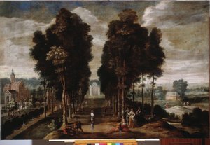 Der Park des Schlosses von Jan Wildens