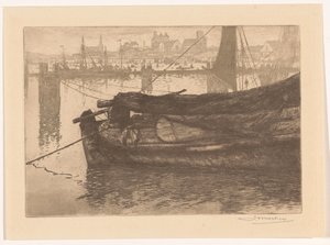 Hafen von Scheveningen von Jan Willem Nortier (signed by artist)