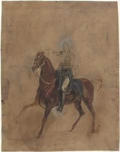 Porträtstudie von Kopenhagen, dem Pferd des Herzogs von Wellington von Jan Willem Pieneman