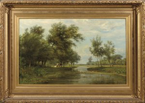 Landschaft bei Alblasserdam