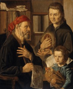 Büro des Verwalters (Büro des Notars) von Jan Woutersz Stap