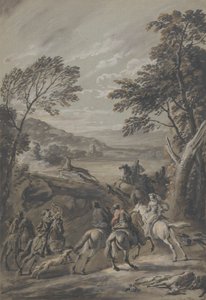 Hirschjagd von Jan Wyck