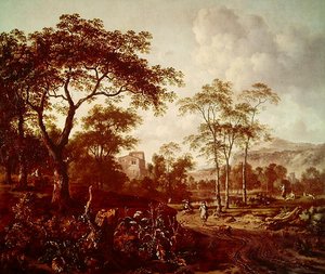 Eine Landschaft von Jan Wiynants