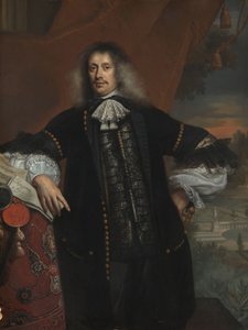 Hieronymus van Beverningk (1614-1690). Herr von Teylingen. Regierungskassierer von Jan de Baen