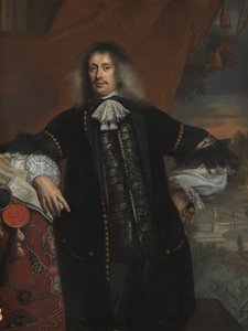 Hieronymus van Beverningk (1614-1690). Herr von Teylingen. Regierungskassierer, 1670 von Jan de Baen