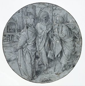 Christus in Emmaus von Jan de Beer
