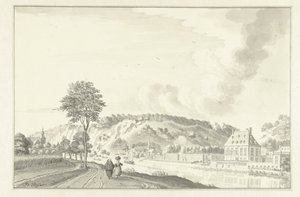 Schloss Daff, entlang der Maas, oberhalb von Namur von Jan de Beijer