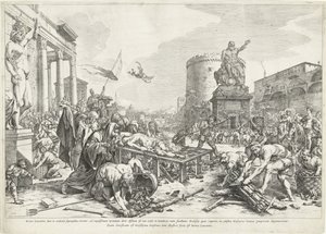 Martyrium des heiligen Laurentius von Jan de Bisschop