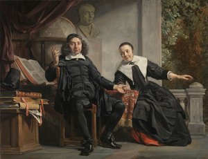 Abraham Casteleyn und seine Frau Margarieta van Bancken von Jan de Bray