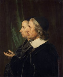 Porträt der Eltern des Künstlers, Salomon de Bray und Anna Westerbaen, 1664