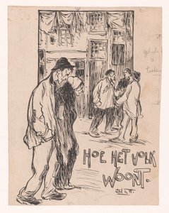Wie das Volk wohnt von Jan de Waardt (signed by artist)