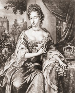 Königin Maria II. von England, Schottland und Irland von Jan or Verkolye (after) Verkolje