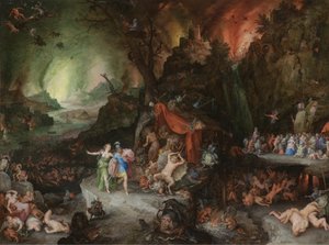 Aeneas und die Sibylle in der Unterwelt, 1598
