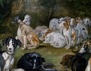 Hunde (Detail)