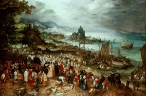 Seehafen mit der Predigt Christi