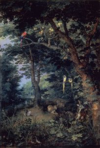 Das irdische Paradies von Jan the Elder Brueghel