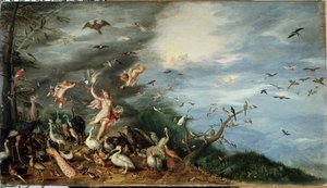 Die vier Elemente: Allegorie der Luft von Jan the Elder Brueghel