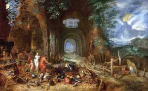 Venus in der Schmiede des Vulkan, 1606-23 von Jan the Elder Brueghel