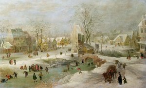 Winterlandschaft in Holland