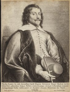 Porträt von Nicholas Lanier von Jan the Elder Lievens