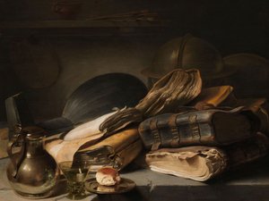 Stillleben mit Büchern, ca. 1627-28 von Jan the Elder Lievens