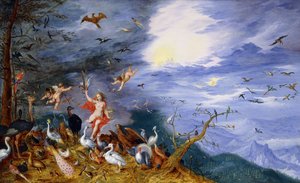 Eine Allegorie der Luft, ca. 1630 von Jan Brueghel the Younger