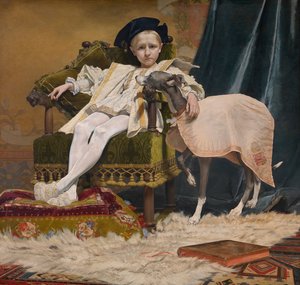 Der Kaiser Karl V. als Kind von Jan van Beers