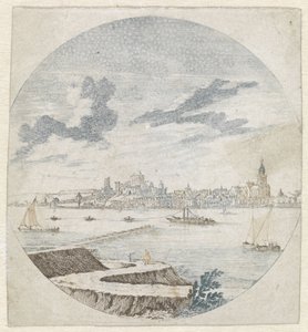 Ansicht von Nijmegen aus dem Norden von Jan van Call (I)