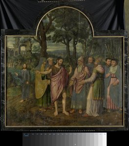 Triptychon mit Szenen aus dem Leben des Heiligen Johannes des Täufers von Jan van Coninxloo (II)