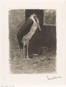 Marabu von Jan van Essen (signed by artist)