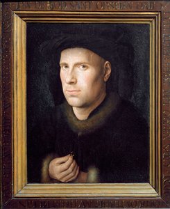Porträt von Jan De Leeuw von Jan van Eyck