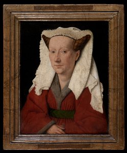 Porträt von Margareta van Eyck von Jan van Eyck
