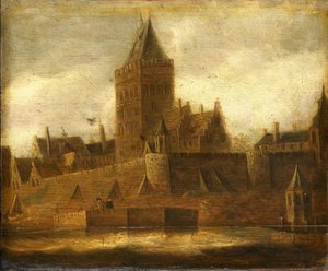Ansicht des Valkhofs in Nijmegen