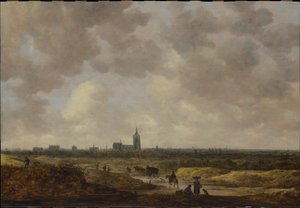 Ansicht von Den Haag aus Nordwesten