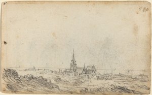 Ansicht von Scheveningen [recto]