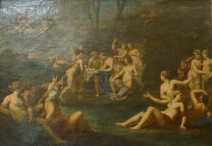 Die Erziehung des Bacchus von Jan van Haensbergen