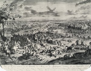 Die Schlacht bei Malplaquet am 11. September 1709 von Jan van Huchtenburgh