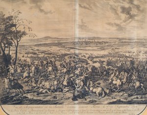 Die Schlacht bei Turin am 7. September 1706 von Jan van Huchtenburgh
