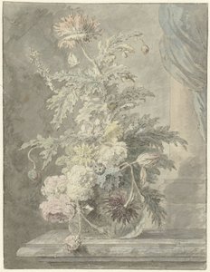 Vase mit Blumen