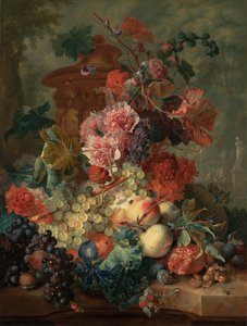 Fruchtstück von Jan van Huysum